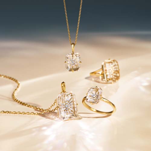 REFLECT ON LIGHT CHARM(S)(2ZC1039)K18 チャーム｜スター